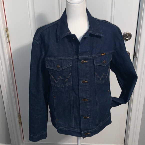 wrangler wool trucker jacket